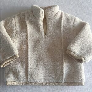 zara 1/4 zip sweatshirt/jacket